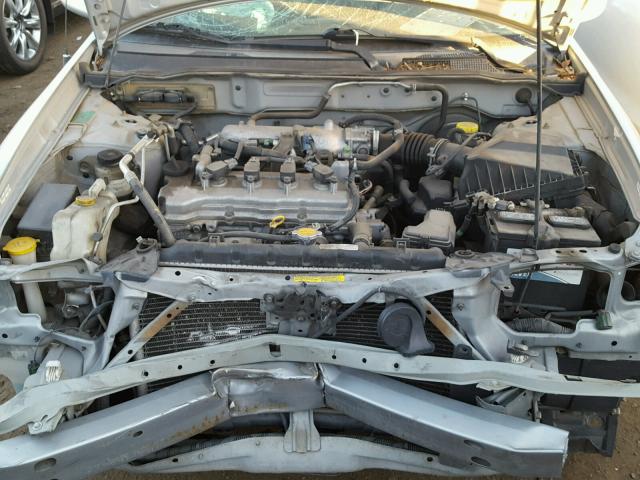 3N1CB51D94L895408 - 2004 NISSAN SENTRA 1.8 SILVER photo 7