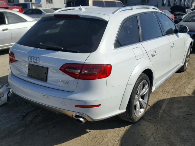 WA1UFAFL9DA241363 - 2013 AUDI A4 ALLROAD WHITE photo 4