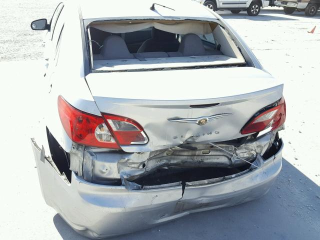 1C3LC46K47N511927 - 2007 CHRYSLER SEBRING SILVER photo 10