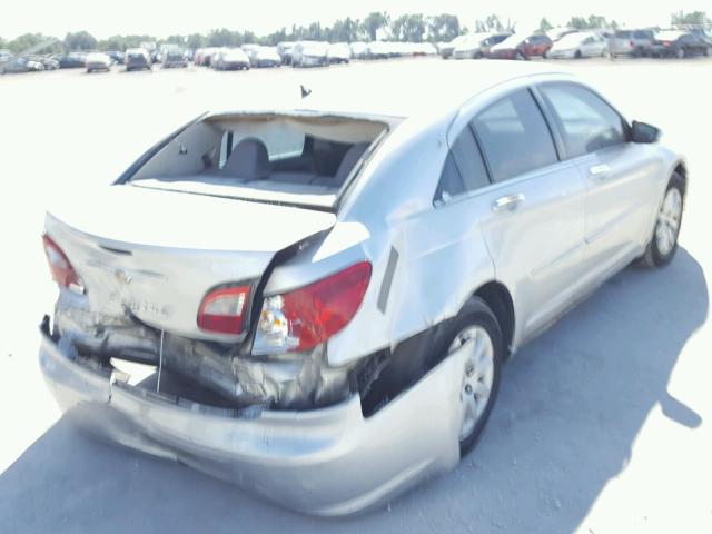 1C3LC46K47N511927 - 2007 CHRYSLER SEBRING SILVER photo 4