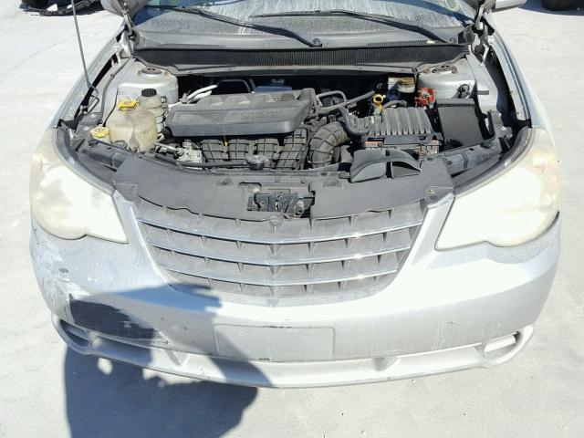 1C3LC46K47N511927 - 2007 CHRYSLER SEBRING SILVER photo 7