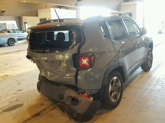 ZACCJBAB3HPE85875 - 2017 JEEP RENEGADE S ლურჯი ფოტო 4