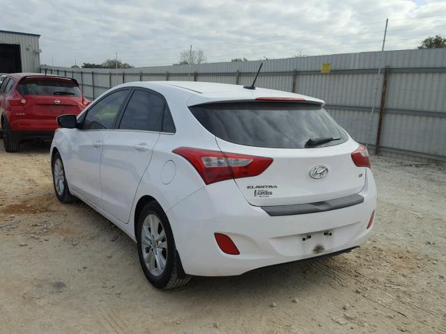 KMHD35LH5EU204473 - 2014 HYUNDAI ELANTRA GT WHITE photo 3