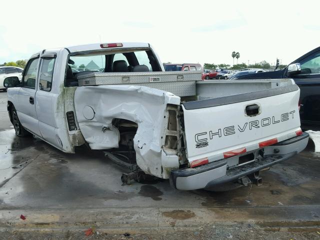 1GCEC19V56Z153317 - 2006 CHEVROLET SILVERADO WHITE photo 3