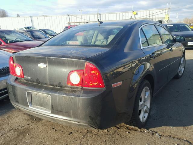 1G1ZB5EB1AF203379 - 2010 CHEVROLET MALIBU LS GRAY photo 4