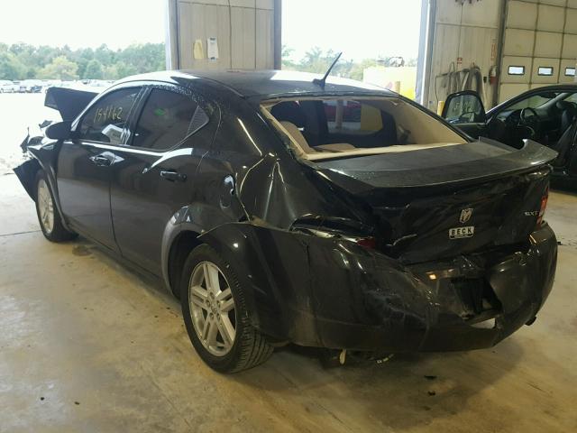 1B3LC56K48N286736 - 2008 DODGE AVENGER SX BLACK photo 3