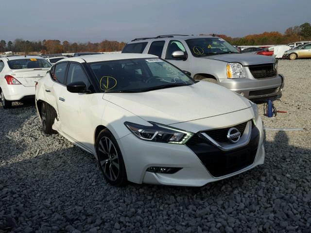 1N4AA6AP4HC378032 - 2017 NISSAN MAXIMA 3.5 WHITE photo 1