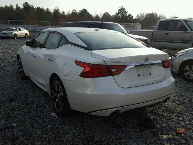 1N4AA6AP4HC378032 - 2017 NISSAN MAXIMA 3.5 WHITE photo 3