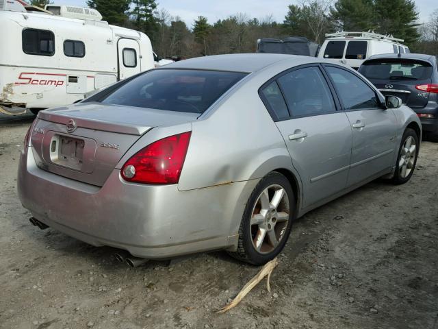 1N4BA41E64C845582 - 2004 NISSAN MAXIMA SE SILVER photo 4