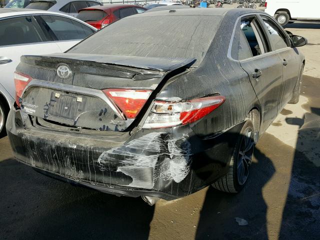 4T1BF1FK4FU111119 - 2015 TOYOTA CAMRY LE BLACK photo 4