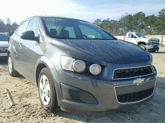 1G1JA5SH0D4179813 - 2013 CHEVROLET SONIC LS CHARCOAL photo 1