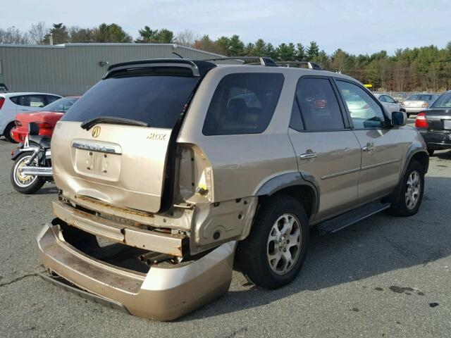 2HNYD18642H521544 - 2002 ACURA MDX TOURIN TAN photo 4