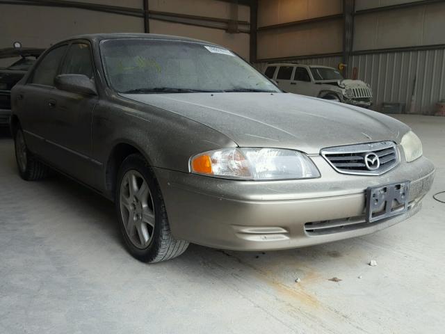 1YVGF22D715202079 - 2001 MAZDA 626 ES BEIGE photo 1