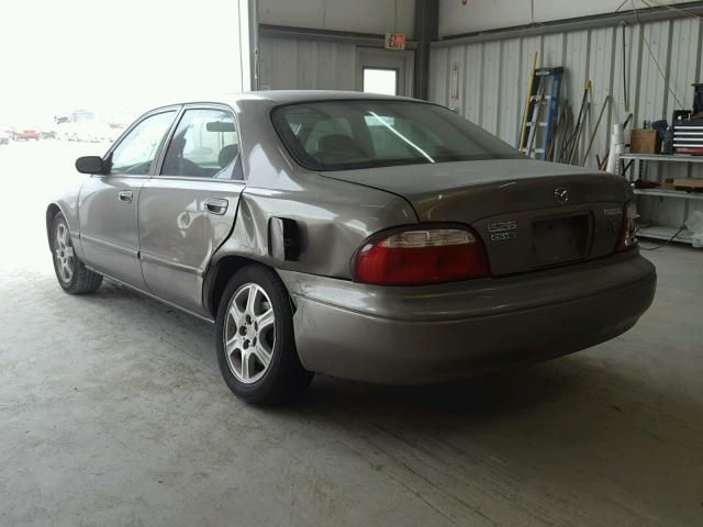 1YVGF22D715202079 - 2001 MAZDA 626 ES BEIGE photo 3