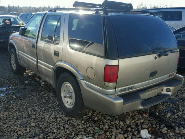 1GKDT13W6Y2382442 - 2000 GMC JIMMY / EN TAN photo 3