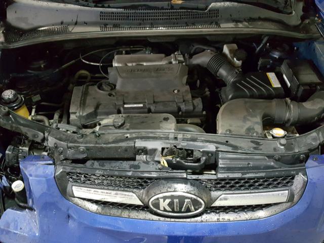 KNDKG3A4XA7701564 - 2010 KIA SPORTAGE L BLUE photo 7