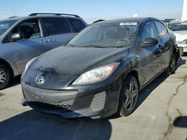 JM1BL1TF6D1706587 - 2013 MAZDA 3 I BLACK photo 2