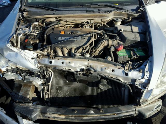 JHMCM561X7C006894 - 2007 HONDA ACCORD VAL SILVER photo 7