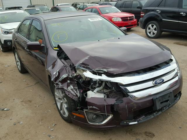 3FAHP0JA5BR234942 - 2011 FORD FUSION SEL BLACK photo 1