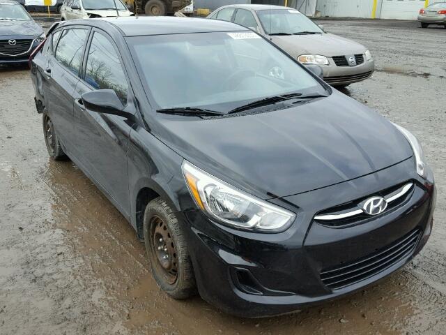 KMHCT5AE1GU264256 - 2016 HYUNDAI ACCENT SE BLACK photo 1