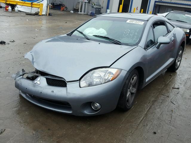 4A3AK24F57E016181 - 2007 MITSUBISHI ECLIPSE GS BLUE photo 2