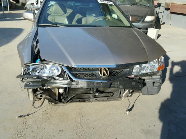 19UUA56663A056211 - 2003 ACURA 3.2TL GRAY photo 9