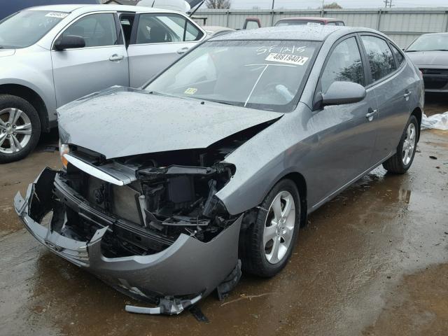 KMHDU4AD3AU875562 - 2010 HYUNDAI ELANTRA BL GRAY photo 2