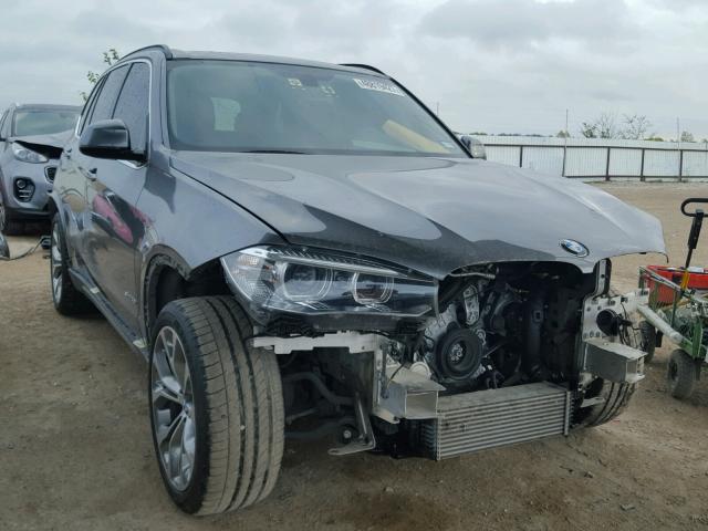 5UXKR2C50G0R73017 - 2016 BMW X5 SDRIVE3 GRAY photo 1