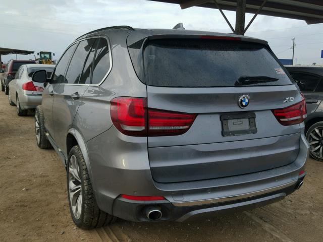 5UXKR2C50G0R73017 - 2016 BMW X5 SDRIVE3 GRAY photo 3