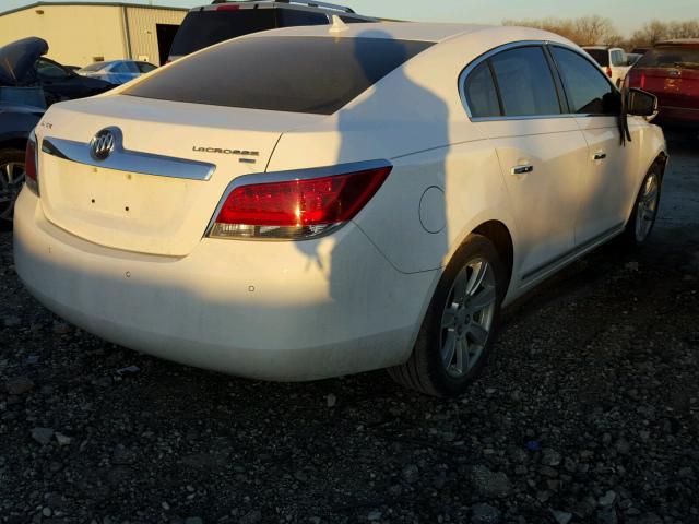1G4GC5ED7BF186792 - 2011 BUICK LACROSSE C WHITE photo 4