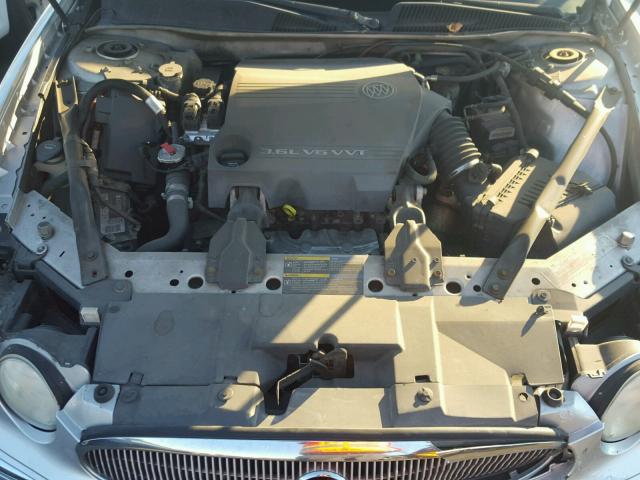 2G4WE567751172143 - 2005 BUICK LACROSSE C SILVER photo 7