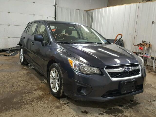 JF1GPAC64E8219705 - 2014 SUBARU IMPREZA PR GRAY photo 1