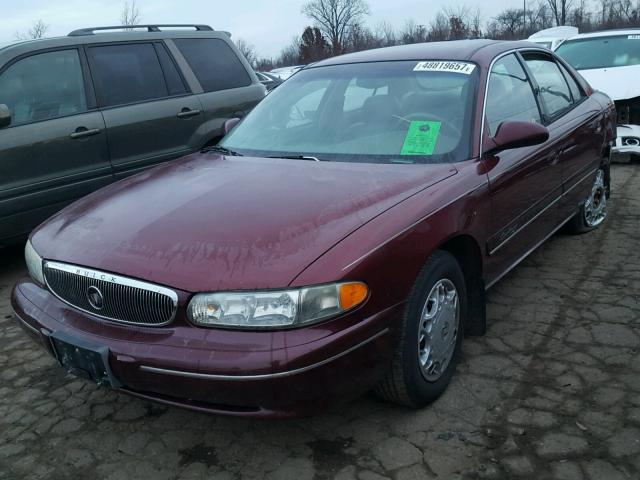 2G4WY52M3X1534958 - 1999 BUICK CENTURY LI BURGUNDY photo 2