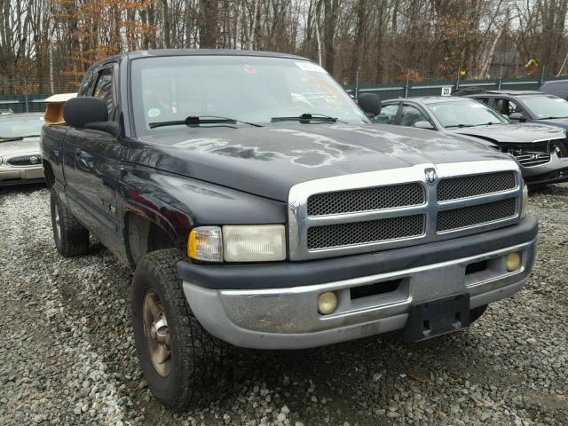 3B7HF13Z01M279059 - 2001 DODGE RAM 1500 BLACK photo 1