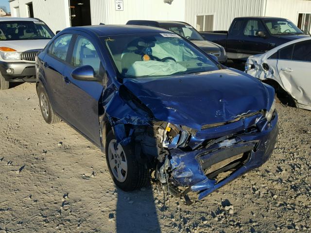 1G1JA5SH9D4223257 - 2013 CHEVROLET SONIC LS BLUE photo 1