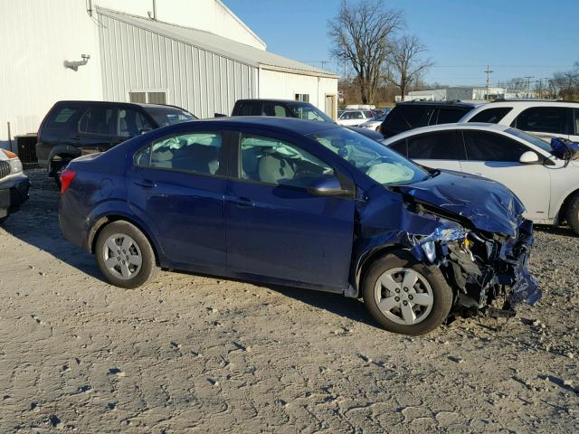 1G1JA5SH9D4223257 - 2013 CHEVROLET SONIC LS 蓝色 照片 9