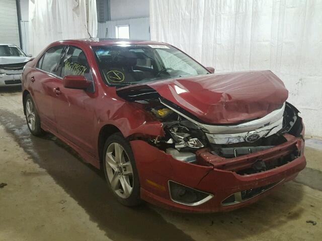 3FAHP0DC1AR337190 - 2010 FORD FUSION SPO RED photo 1