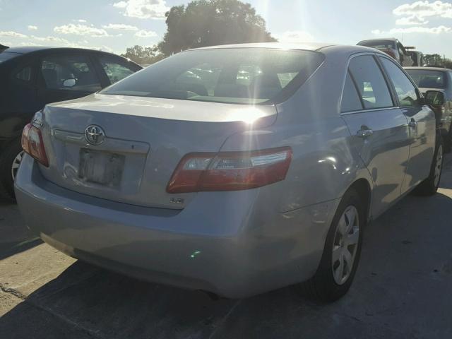 4T1BE46K07U511488 - 2007 TOYOTA CAMRY NEW SILVER photo 4
