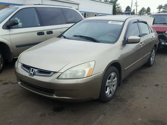 1HGCM56364A044117 - 2004 HONDA ACCORD LX GOLD photo 2