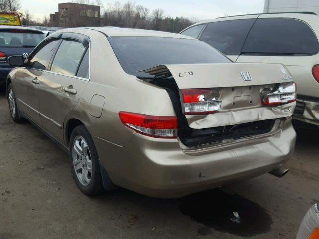 1HGCM56364A044117 - 2004 HONDA ACCORD LX GOLD photo 3