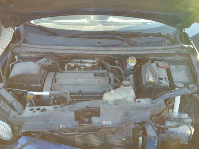 1G1JC6SH2D4144822 - 2013 CHEVROLET SONIC LT Mavi foto 7