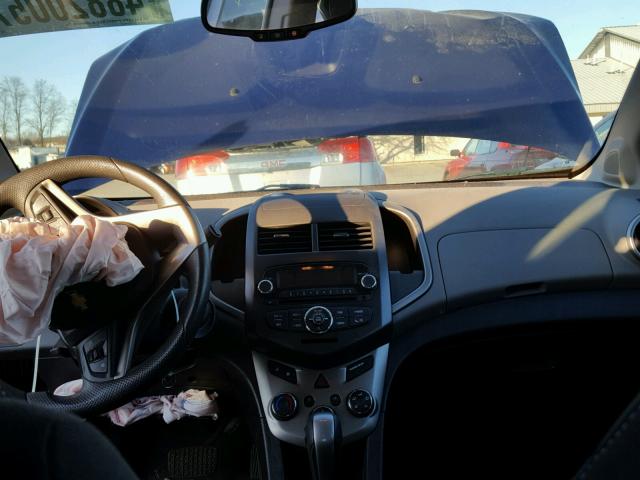 1G1JC6SH2D4144822 - 2013 CHEVROLET SONIC LT Mavi foto 9