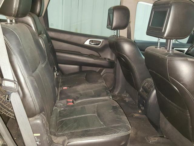 5N1AR2MN8EC631110 - 2014 NISSAN PATHFINDER BLACK photo 6
