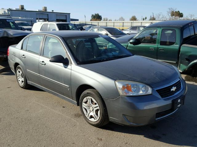 1G1ZS51F06F133602 - 2006 CHEVROLET MALIBU LS GRAY photo 1