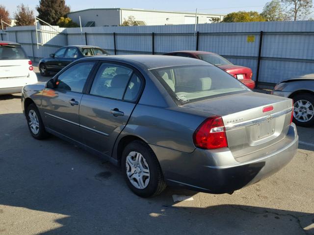 1G1ZS51F06F133602 - 2006 CHEVROLET MALIBU LS GRAY photo 3