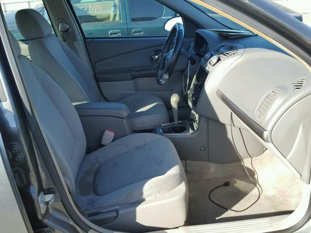 1G1ZS51F06F133602 - 2006 CHEVROLET MALIBU LS ნაცრისფერი ფოტო 5