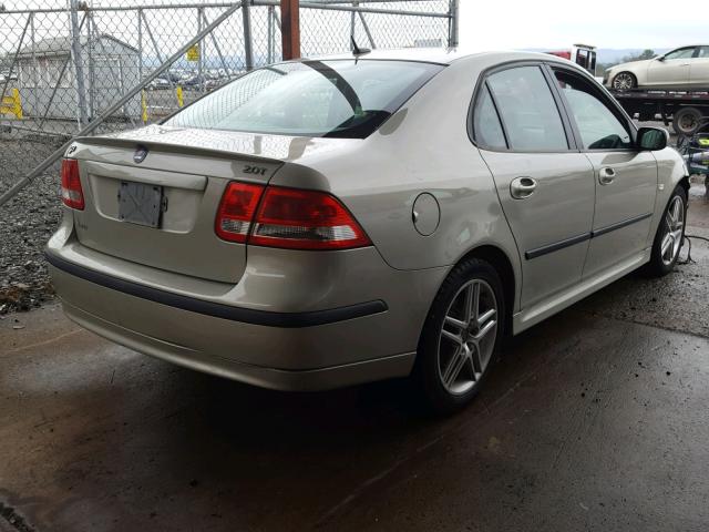 YS3FD49YX71143971 - 2007 SAAB 9-3 2.0T CREAM photo 4