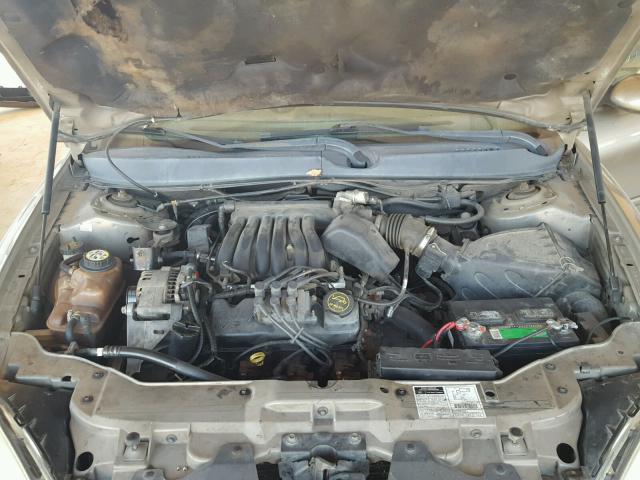 1FAFP53U22A226545 - 2002 FORD TAURUS SE GOLD photo 7