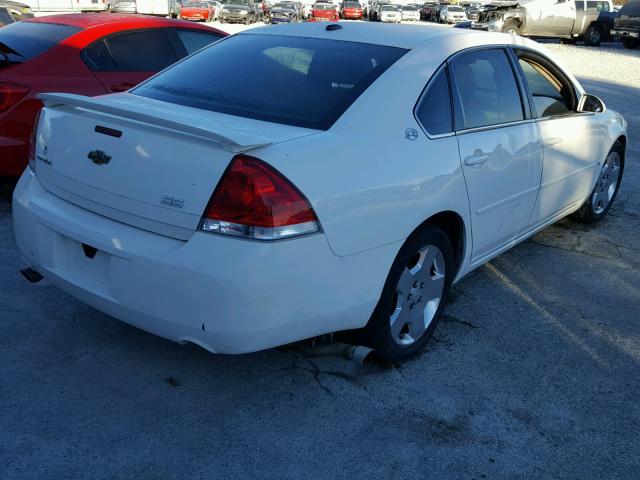 2G1WD58C369183427 - 2006 CHEVROLET IMPALA SUP 白色 照片 4