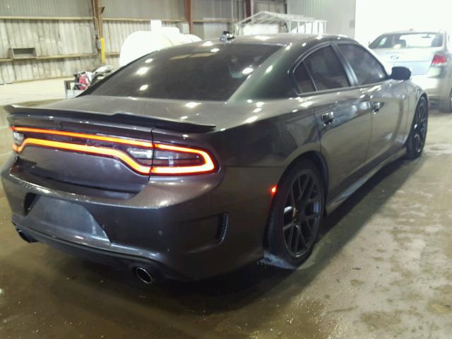 2C3CDXGJ4GH347222 - 2016 DODGE CHARGER R/ CHARCOAL photo 4